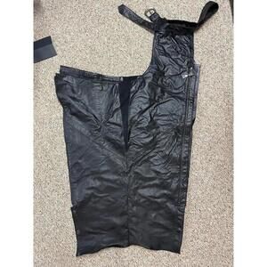Harley Davidson Womens Leather Chaps Size Large